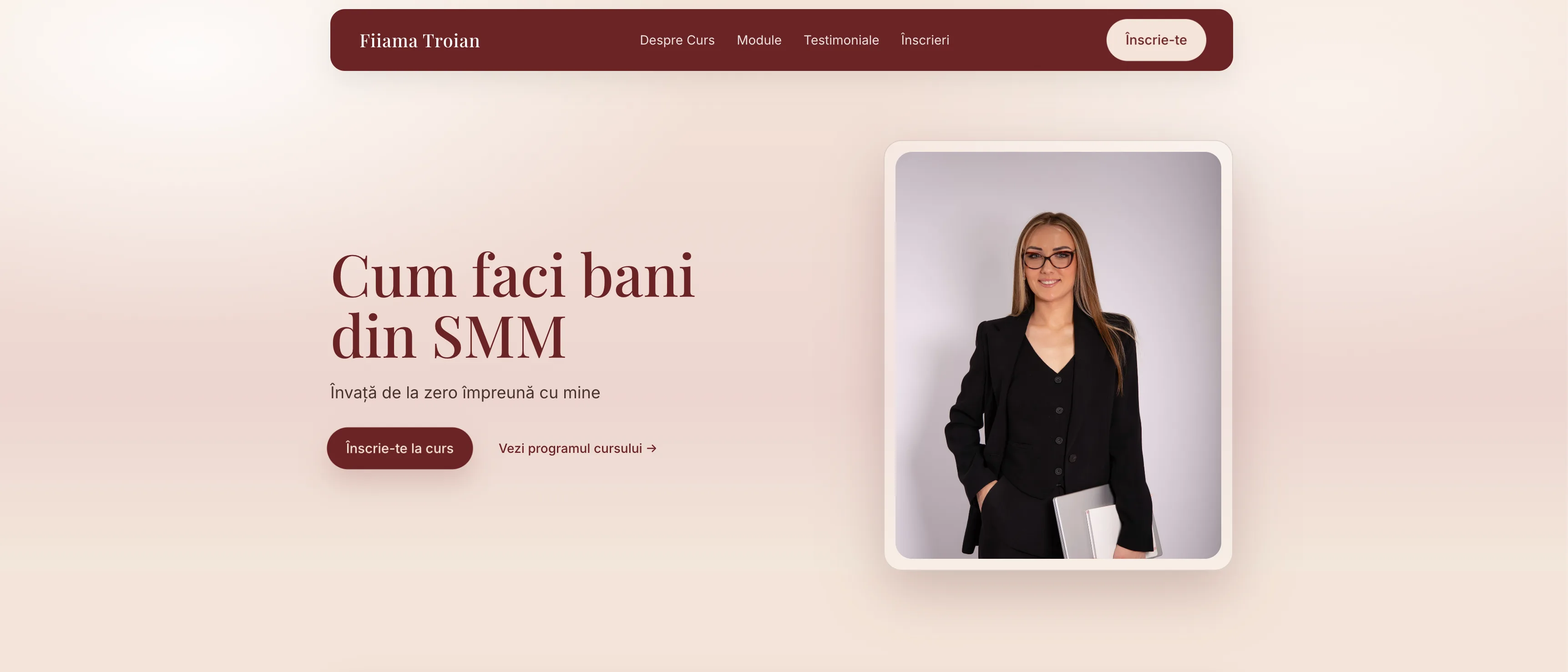 Vilm Group portfoliu — Curs SMM, creare website și design Chișinău Moldova (imagine 1)